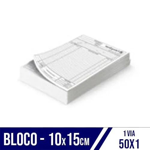 Bloco 10x15 | 1 Vias | 50x1